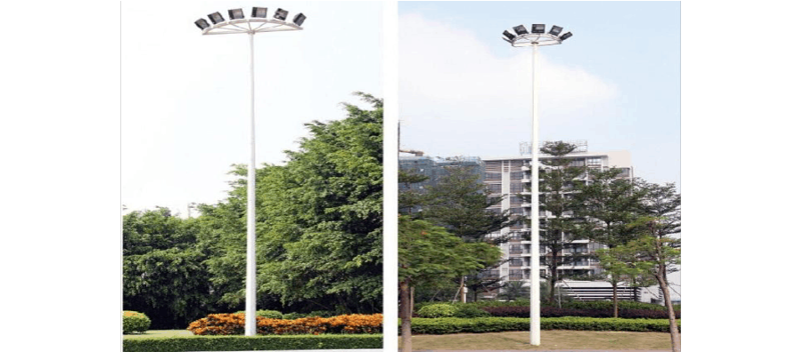 20米扇形高杆灯